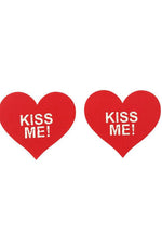 Kiss me stickers
