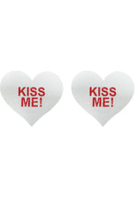 Kiss me stickers